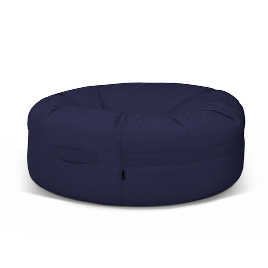 Pouf Rond XXL Exterieur Bleu Marine