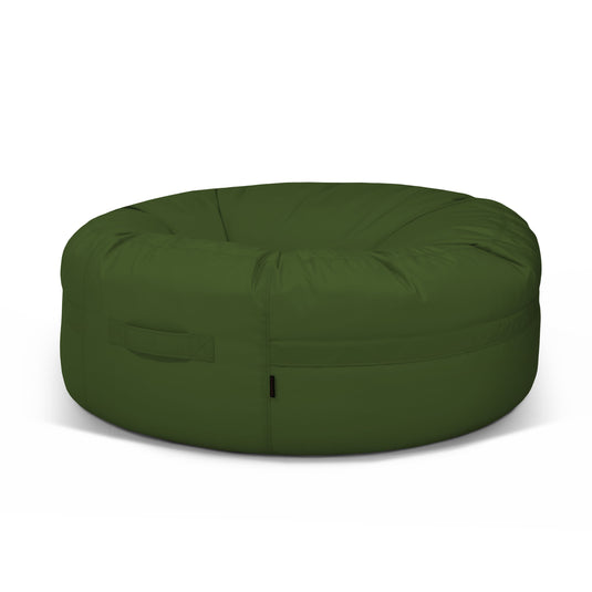 Pouf Rond XXL Exterieur Vert Forêt