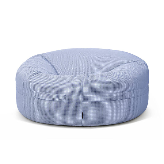 Pouf Rond XXL Piscine Bleu de France