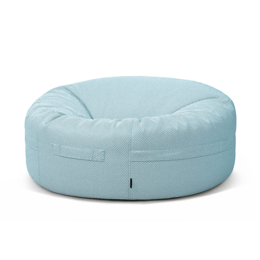 Pouf Rond XXL Piscine Bleu Turquoise