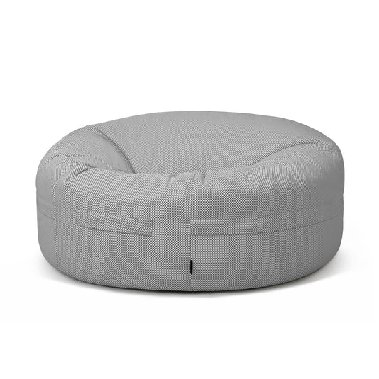 Pouf Rond XXL Piscine Gris Anthracite