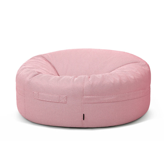 Pouf Rond XXL Piscine Rouge Amarante