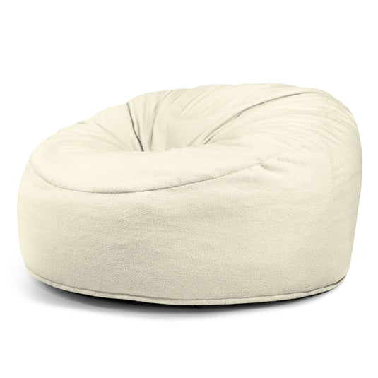 Pouf Salon XXL en Bouclette Pouf Français