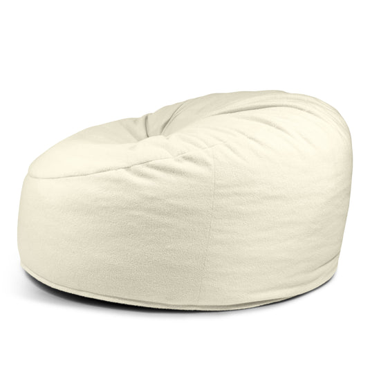 Pouf Salon XXL en Bouclette Pouf Français