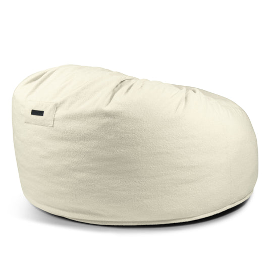 Pouf Salon XXL en Bouclette Pouf Français