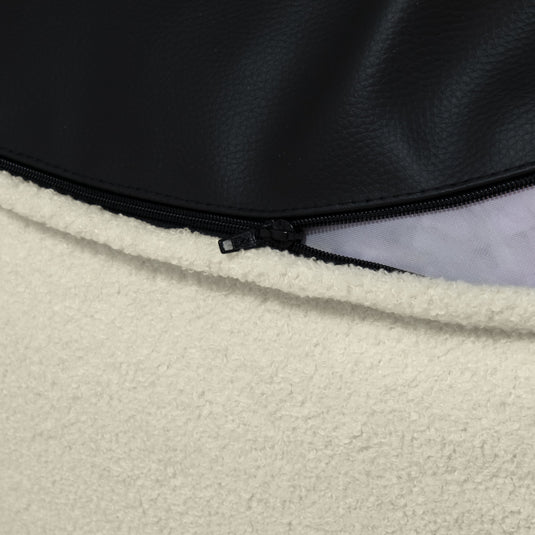 Pouf Salon XXL en Bouclette Pouf Français