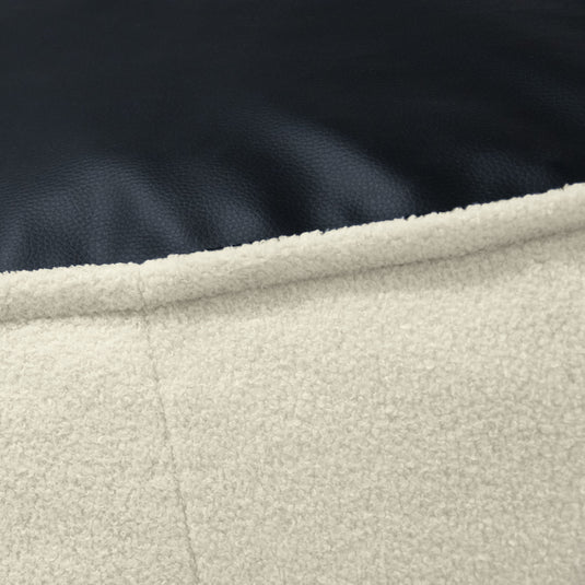 Pouf Salon XXL en Bouclette Pouf Français