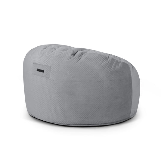 Pouf Salon XXL Velours Capitonné Pouf Français