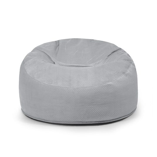 Pouf Salon XXL Velours Capitonné Pouf Français