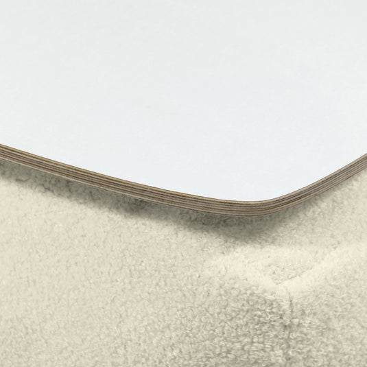 Pouf Table Basse Bouclette