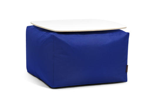 Pouf Table Basse Chambre Bleu Roi