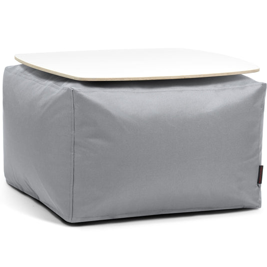 Pouf Table Basse Chambre Gris Perle