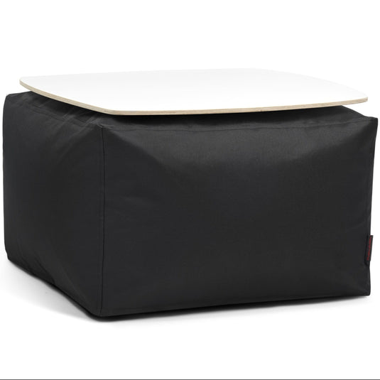 Pouf Table Basse Chambre Noir Profond