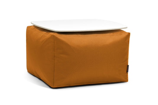Pouf Table Basse Chambre Orange Abricot