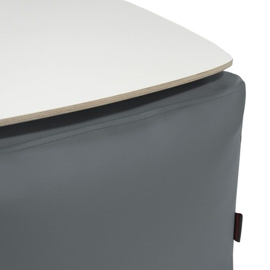 Pouf Table Basse Cuir