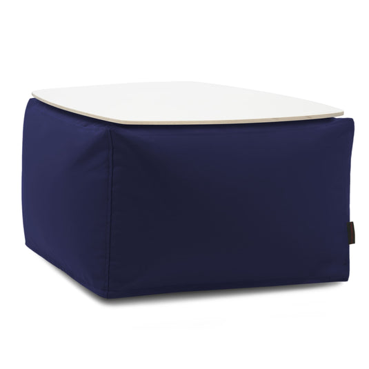 Pouf Table Basse Exterieur Bleu Marine