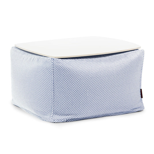Pouf Table Basse Piscine Bleu de France