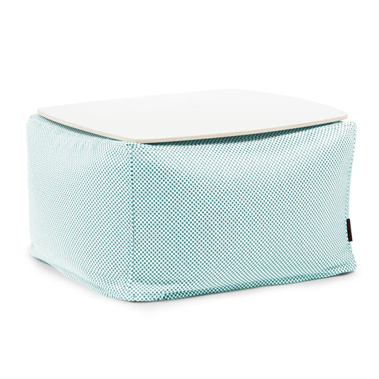 Pouf Table Basse Piscine Bleu Turquoise