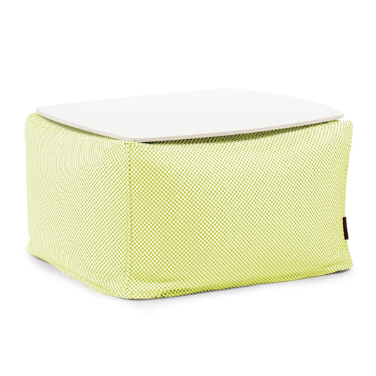 Pouf Table Basse Piscine Vert Citron
