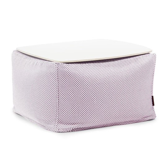 Pouf Table Basse Piscine Violet Lavande