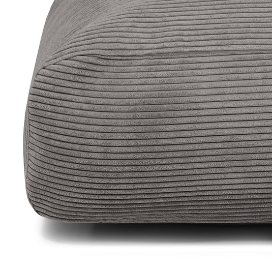 Pouf Transat en Velours Côtelé