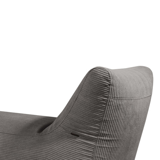 Pouf Transat en Velours Côtelé