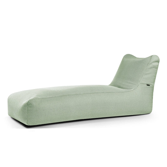 Pouf Transat pour Piscine Vert Forêt