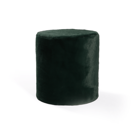 Pouf Velours Vert