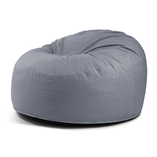 Pouf XXL Interieur Gris Anthracite Pouf Français