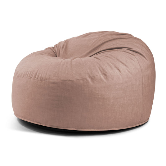 Pouf XXL Interieur Marron Terracotta Pouf Français