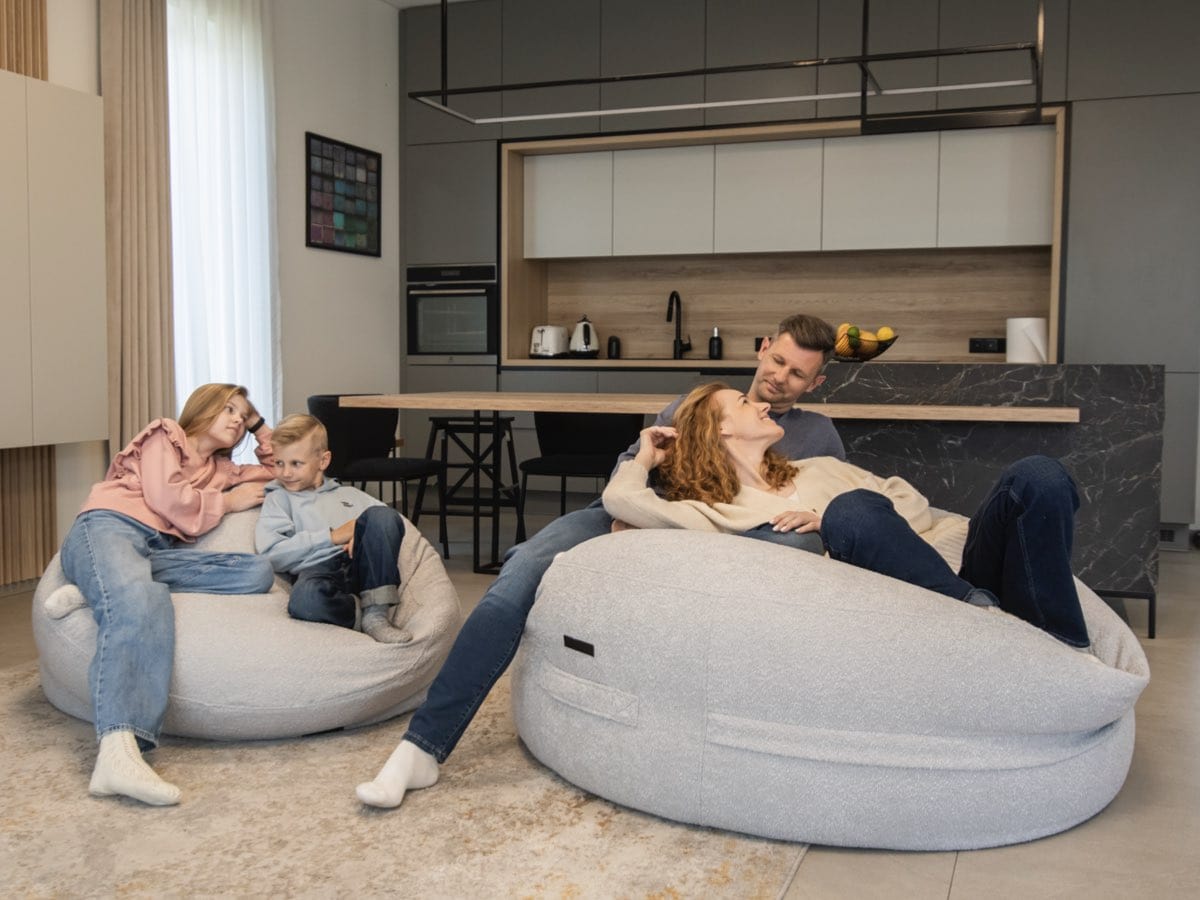 Pouf Rond XXL Exterieur