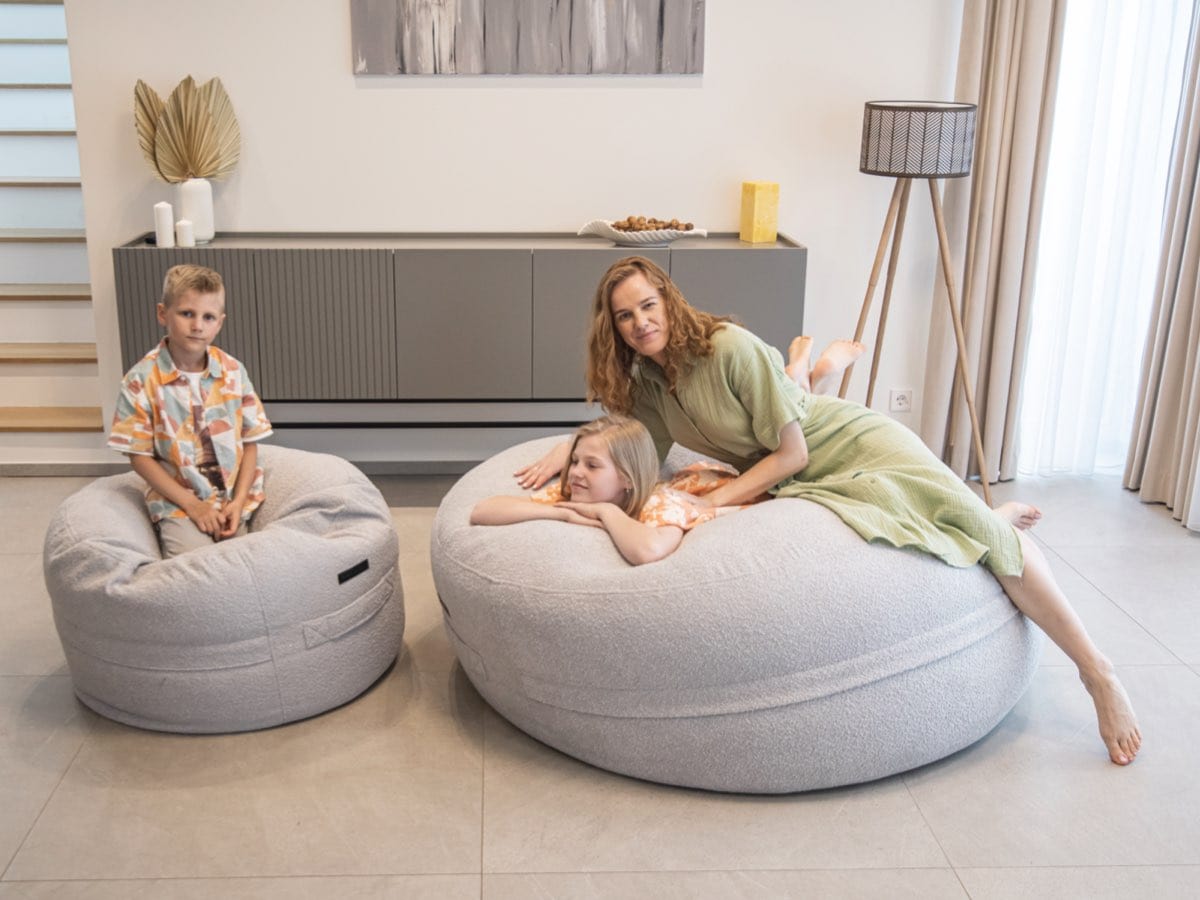Pouf Rond XXL Exterieur
