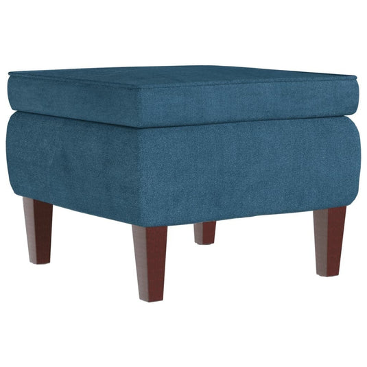 Tabouret Pouf Bleu
