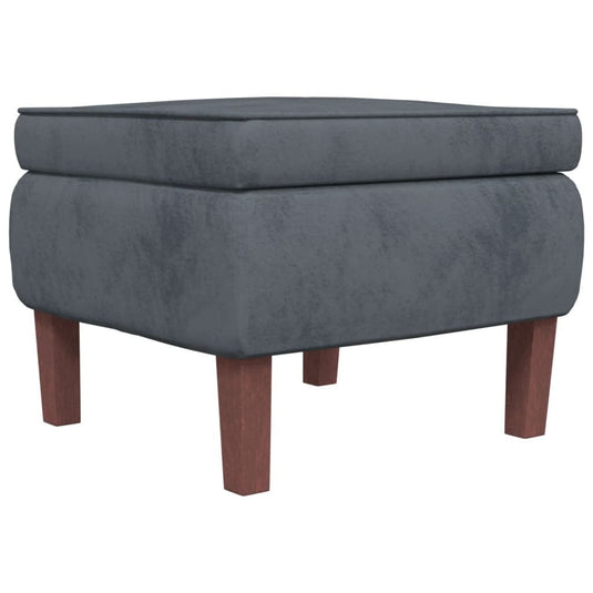 Tabouret Pouf Gris