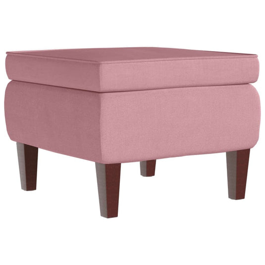 Tabouret Pouf Rose