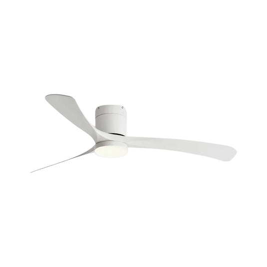 Ventilateur de Plafond LED avec Télécommande et Moteur DC Blanc / Ø 96.5 cm x H 27.4 cm