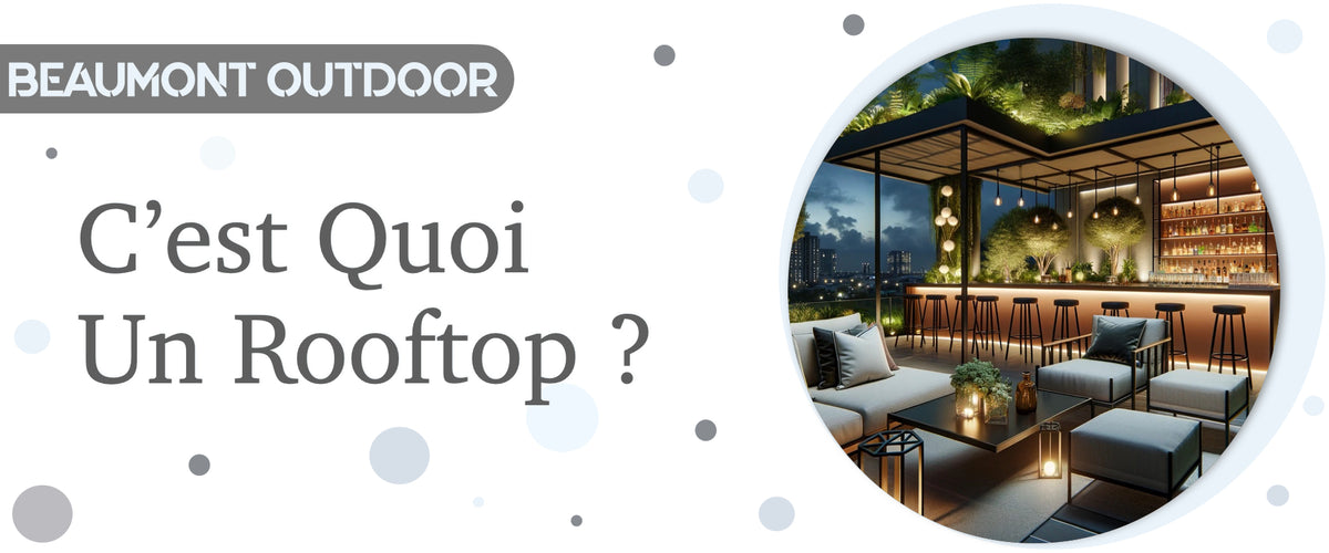‎c'est quoi un rooftop ? Image