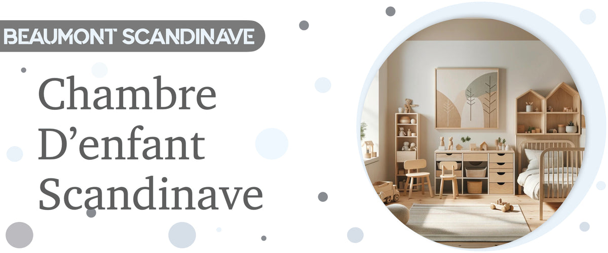 faire chambre enfant scandinave Image