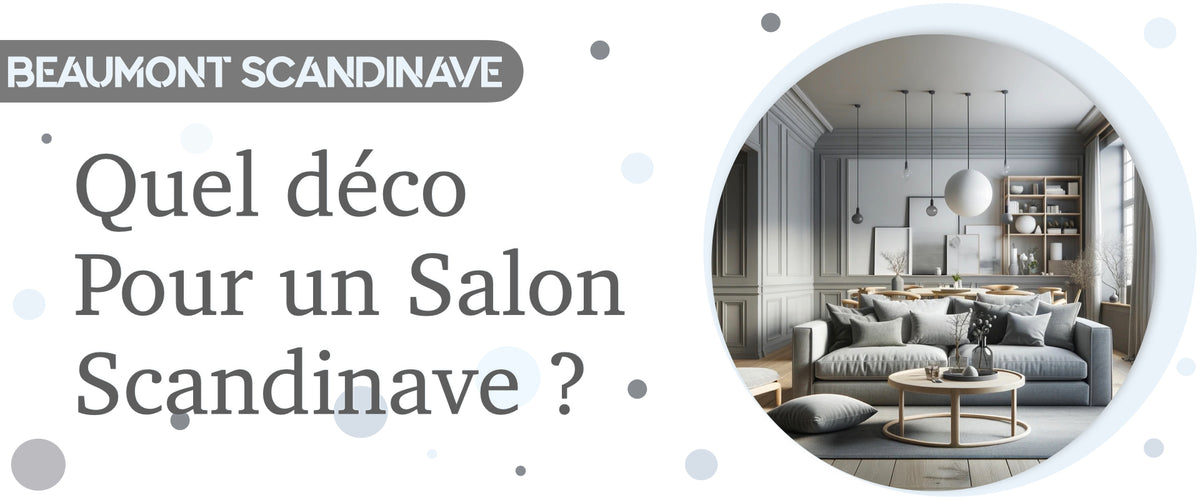déco salon scandinave Image