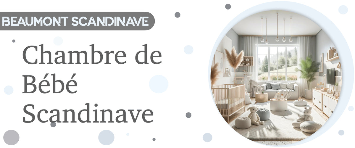 faire un chambre bébé scandinave Image