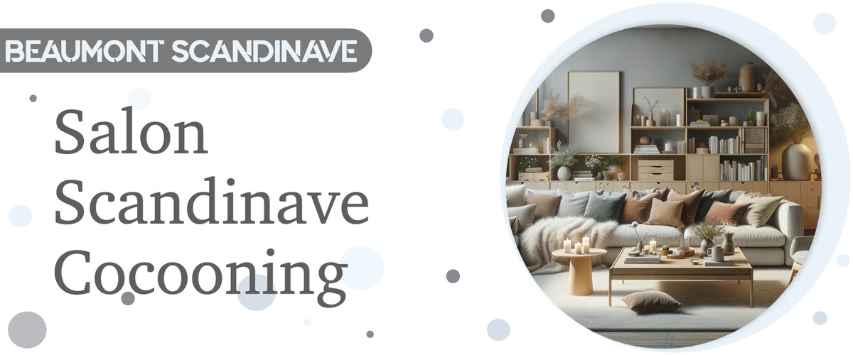 salon scandinave cocooning Image