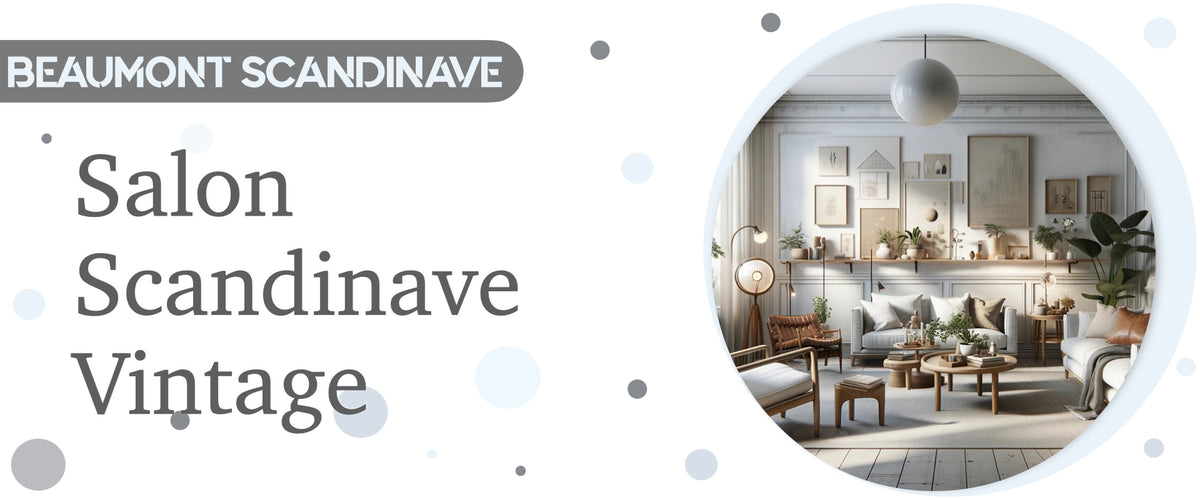 Salon Scandinave Vintage