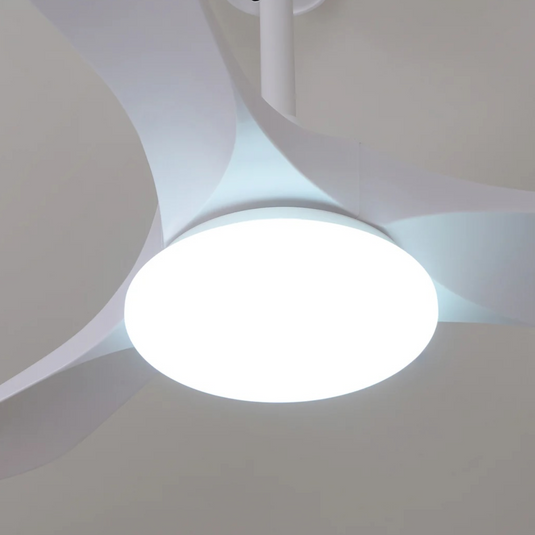 Ventilateur de plafond Maverick avec éclairage, télécommande et moteur DC