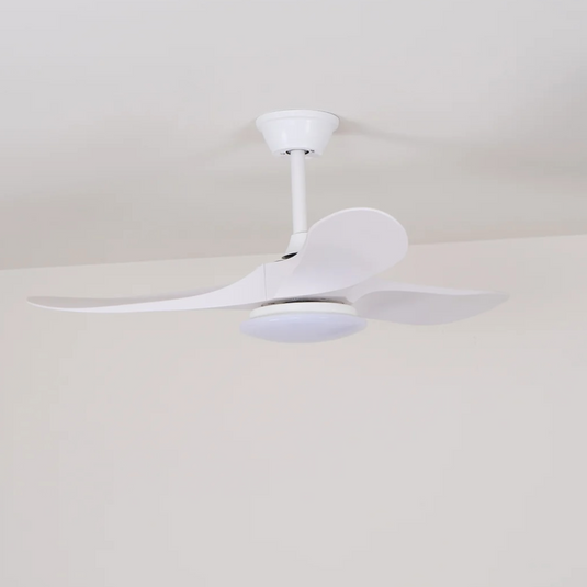 Ventilateur de plafond Maverick avec éclairage, télécommande et moteur DC