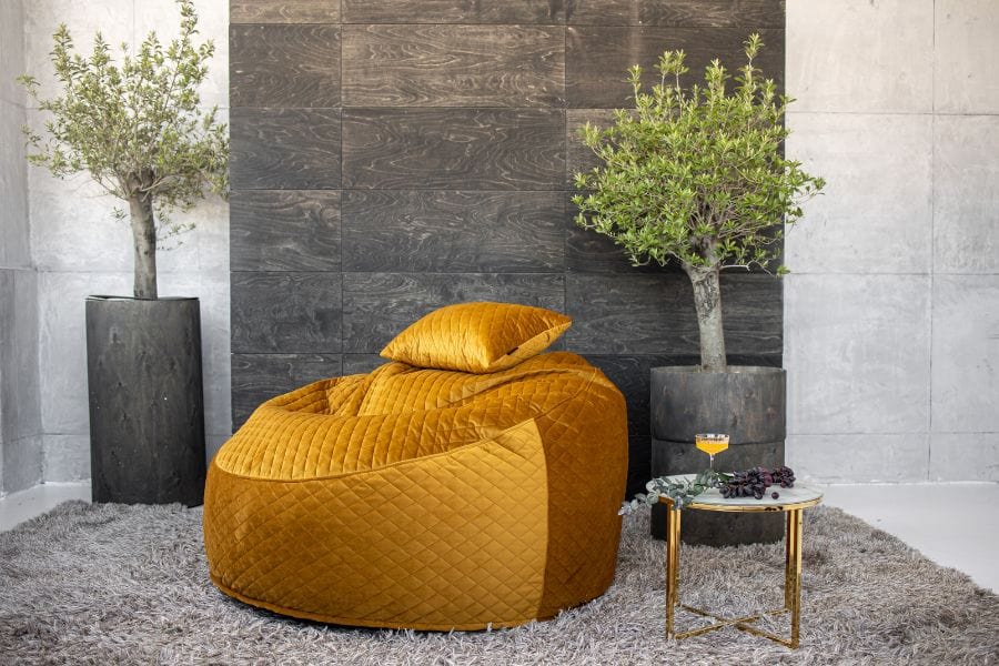 Pouf XXL en Velours