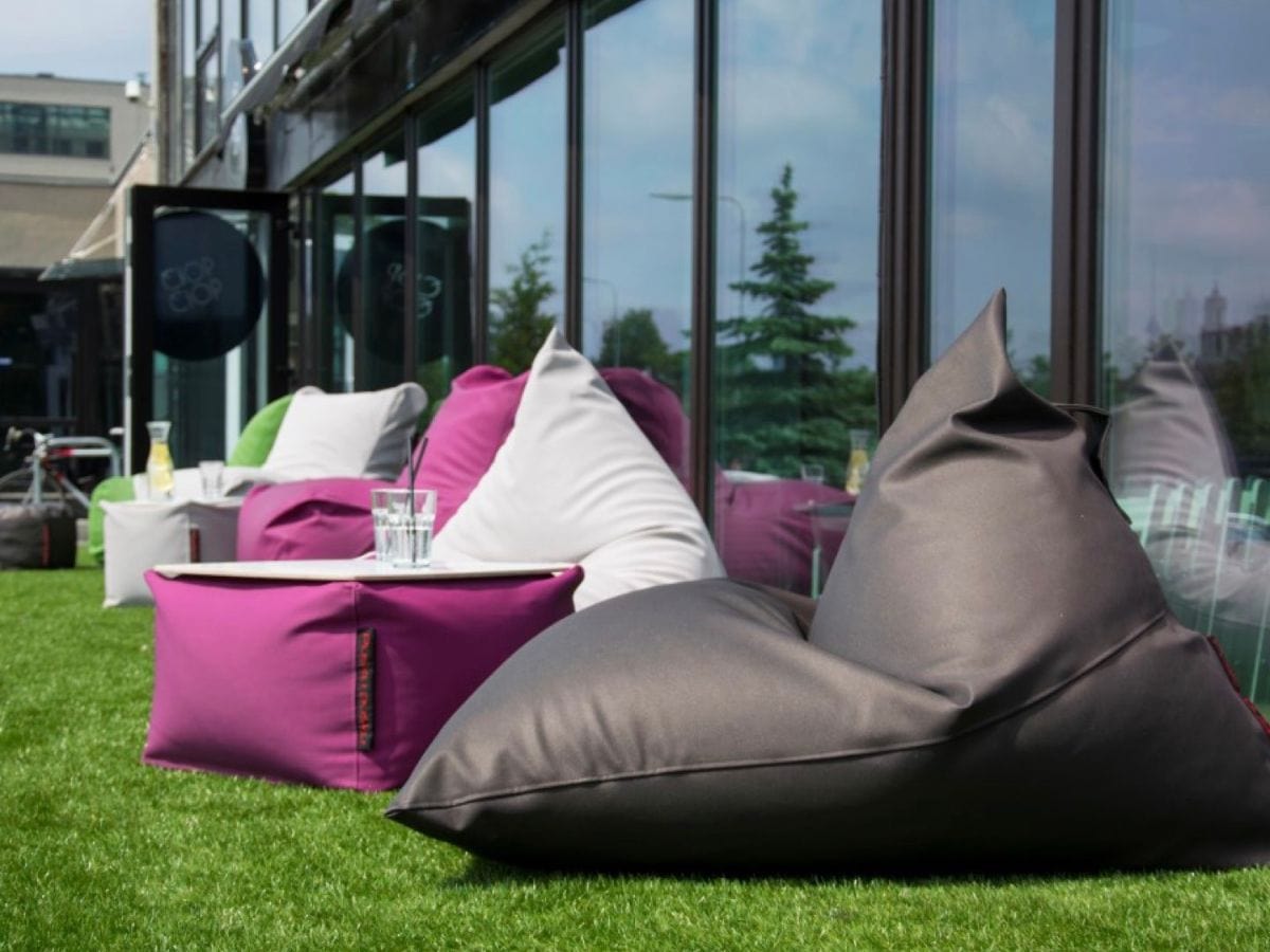 pouf poire exterieur Image