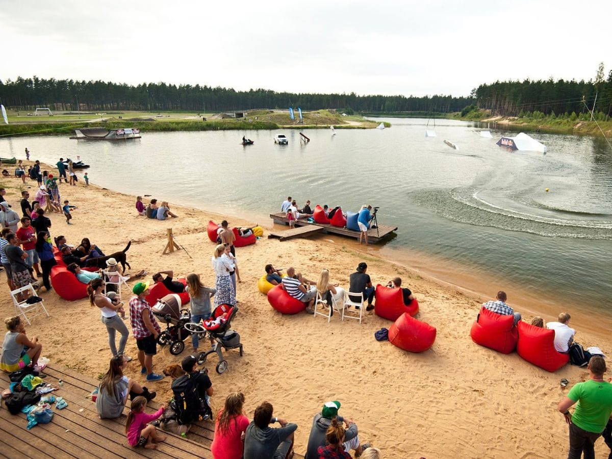 pouf pour évenement sportif  Image