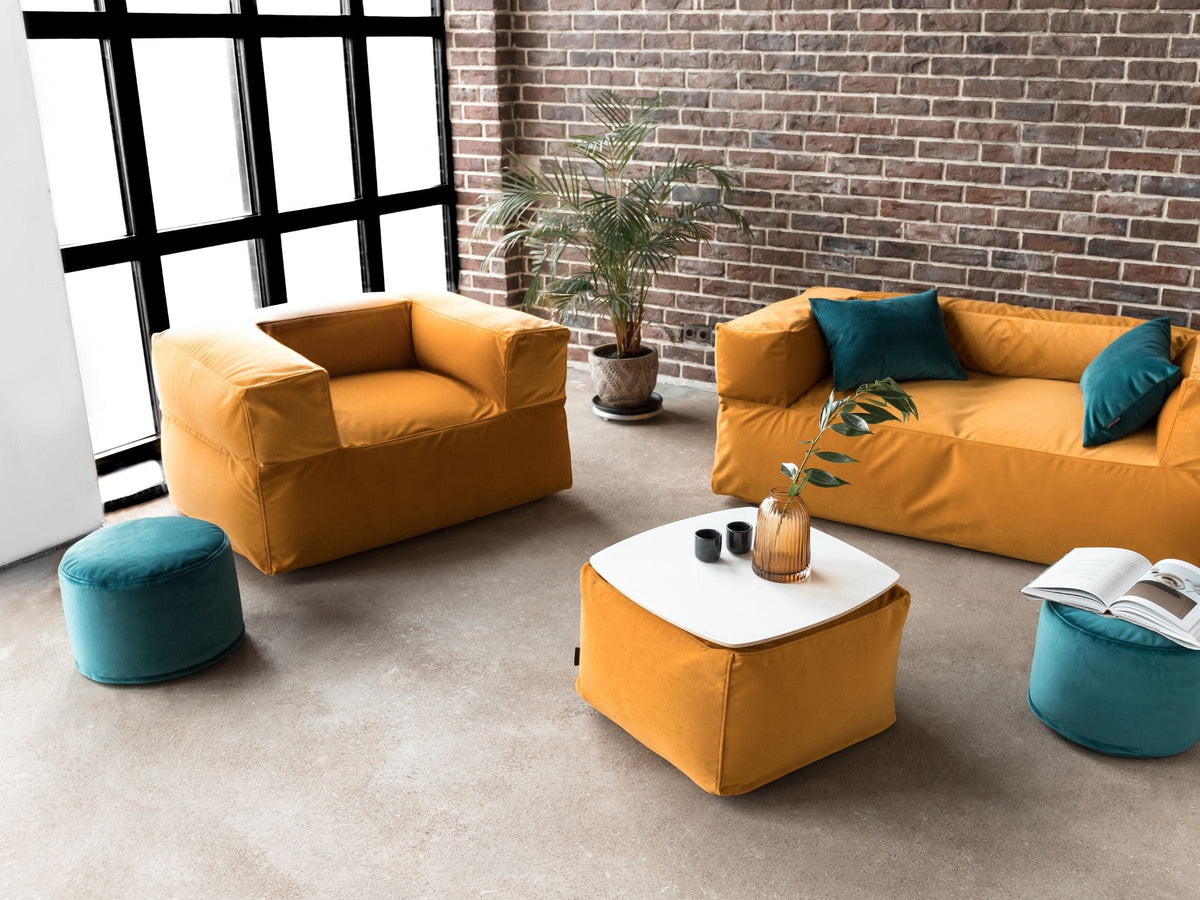 Fauteuil Pouf pour Salon