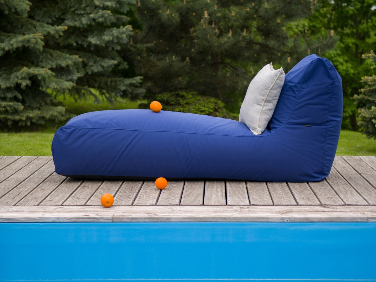 Pouf Transat en Cuir