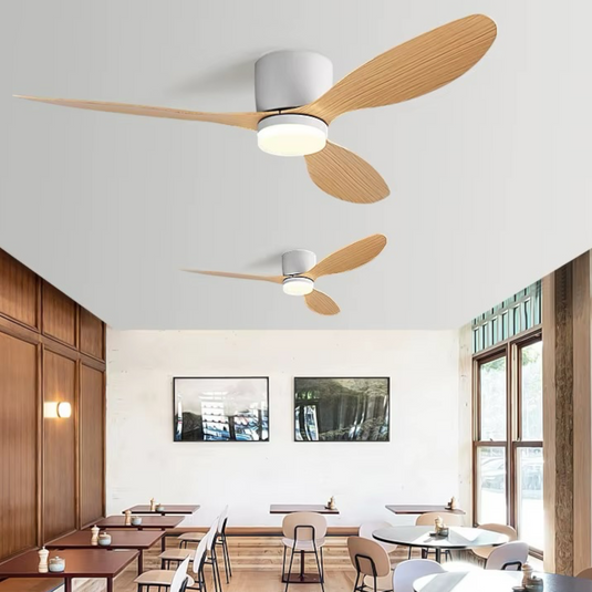 Ventilateur Plafond Silencieux Moteur DC Ultra-Plat  – Diamètre 114 cm / 132 cm
